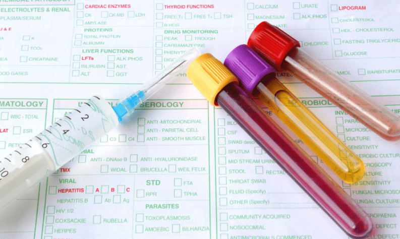 opções de diagnóstico para parasitas no corpo